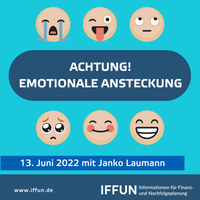 Achtung! Emotionale Ansteckung!